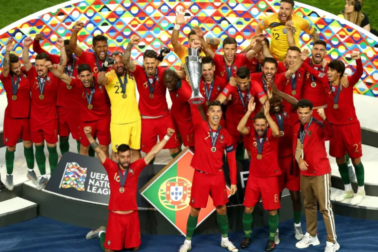 بركلات الترجيح.. البرتغال تتوج بلقب دوري الأمم الأوروبية على حساب إسبانيا