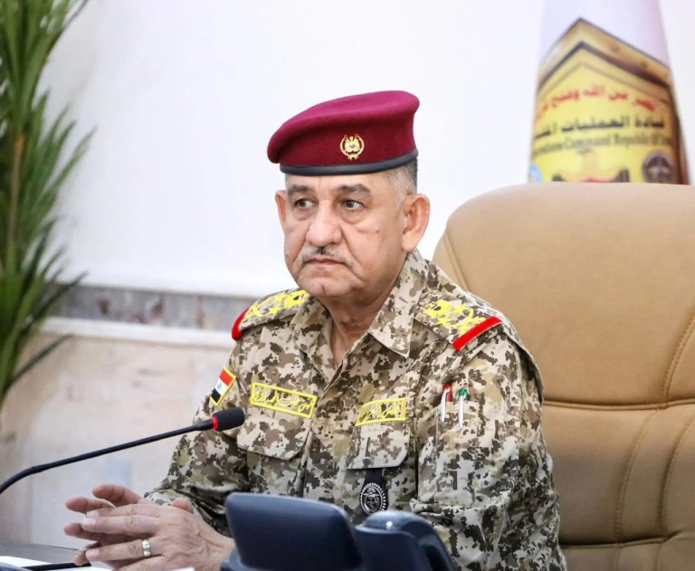 نائب قائد العمليات المشتركة الفريق أول الركن قيس المحمداوي يؤكد على إجهاض أية محاولات تستهدف أمن الانتخابات